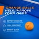 thumbnail image 5 of Pelotas de ping pong PRO-SPIN 3 estrellas Premium naranja 40+ ABS x24, 5 of 9