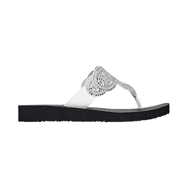 SANDALIAS SKECHERS GLAMOUR MUJER 120050-WHT - Talla 38