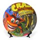 thumbnail image 1 of Crash Bandicoot Plato decorativo de porcelana fina (bone china), plato decorativo de cerámica para hogar, oficina, soporte de pared, platos decorativos para dormitorio - 6 pulgadas (15 cm), 1 of 6