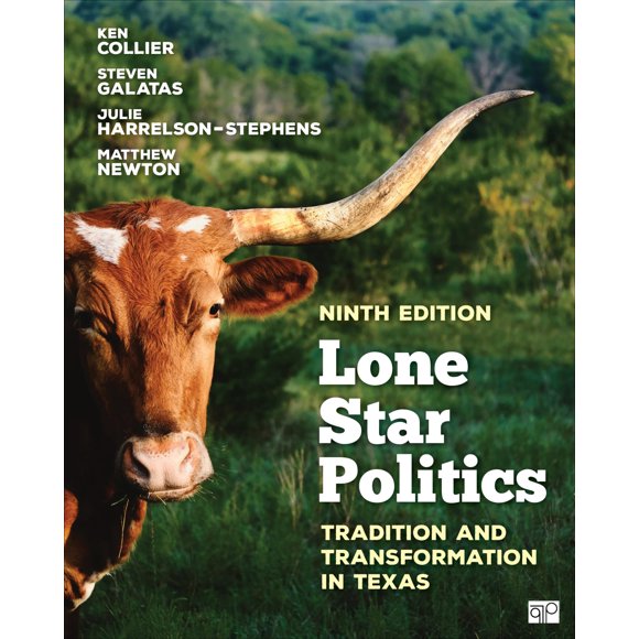 Libro CQ Press Lone Star Politics, Novena Edición