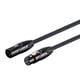 thumbnail image 1 of Cable XLR Monoprice macho a hembra 3ft (91 cm) micrófono, 1 of 3