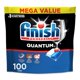 thumbnail image 1 of Pastillas para lavavajillas Finish Quantum, 100 unidades, sin fragancia, 1 of 9