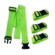 thumbnail image 5 of 4 Uds Correas De Equipaje Vinculante Ajustable Sostiene La Maleta Juntos Cinturones De Equipaje Verde, 5 of 5