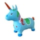 thumbnail image 4 of Unicornio Saltarín Inflable Con Sonido Celeste, 4 of 6