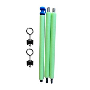 Ioensy - Postes De Trampolín Con Abrazadera Y Postes De Repuesto Para Deportes Al Aire Libre