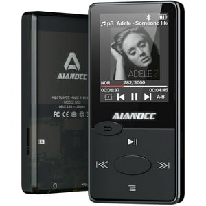 Reproductor Mp3 Aiandcc Bluetooth 5.3 Hifi Sound 32 Gb Con Radio Fm