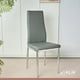 thumbnail image 2 of Pack de 4 Sillas Dining Liana con patas cromadas - Gris, 2 of 4