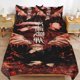 thumbnail image 1 of Jujutsu Kaisen Bedding Set Duvet Cover Comfortable and Lightweight Cartoon Bedding 3 Piece Bed Set, 1 of 5