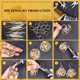 thumbnail image 4 of Craft Wire BENECREAT, aluminio, calibre 12, 30 m, color morado, 4 of 9