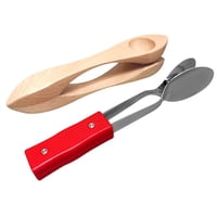 Xusx111 - 2Pcs Cucharas Musicales Instrumento De Percusión, Hecho A Mano De Sonido Folklore Premium - Regalo Para Todas Las Edades