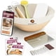 thumbnail image 1 of Cesta para Fermentar Pan Superbaking 23 cm Redonda Kit de Masa Madre, 1 of 9