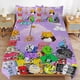 thumbnail image 1 of Juego De Ropa De Cama Bfdi Battle For Dream Island Funda Nórdica Cómoda Y Ligera Juego De Ropa De Cama Con Diseño De Dibujos Animados 3 Piezas, 1 of 3