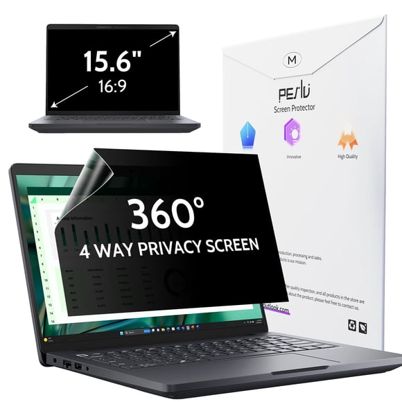 Protector de pantalla Peslv 15,6" filtro de privacidad de 4 direcciones