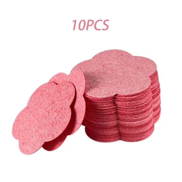 10PCS Face Cleaning Sponge Pad for Exfoliator Mask Facial SPA Massage Makeup Removal Thicker Compress Natural Cellulose Reusable