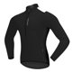 thumbnail image 1 of camisa de ciclismo manga larga jersey chaqueta superior camisa de la bicicleta negro m, 1 of 5