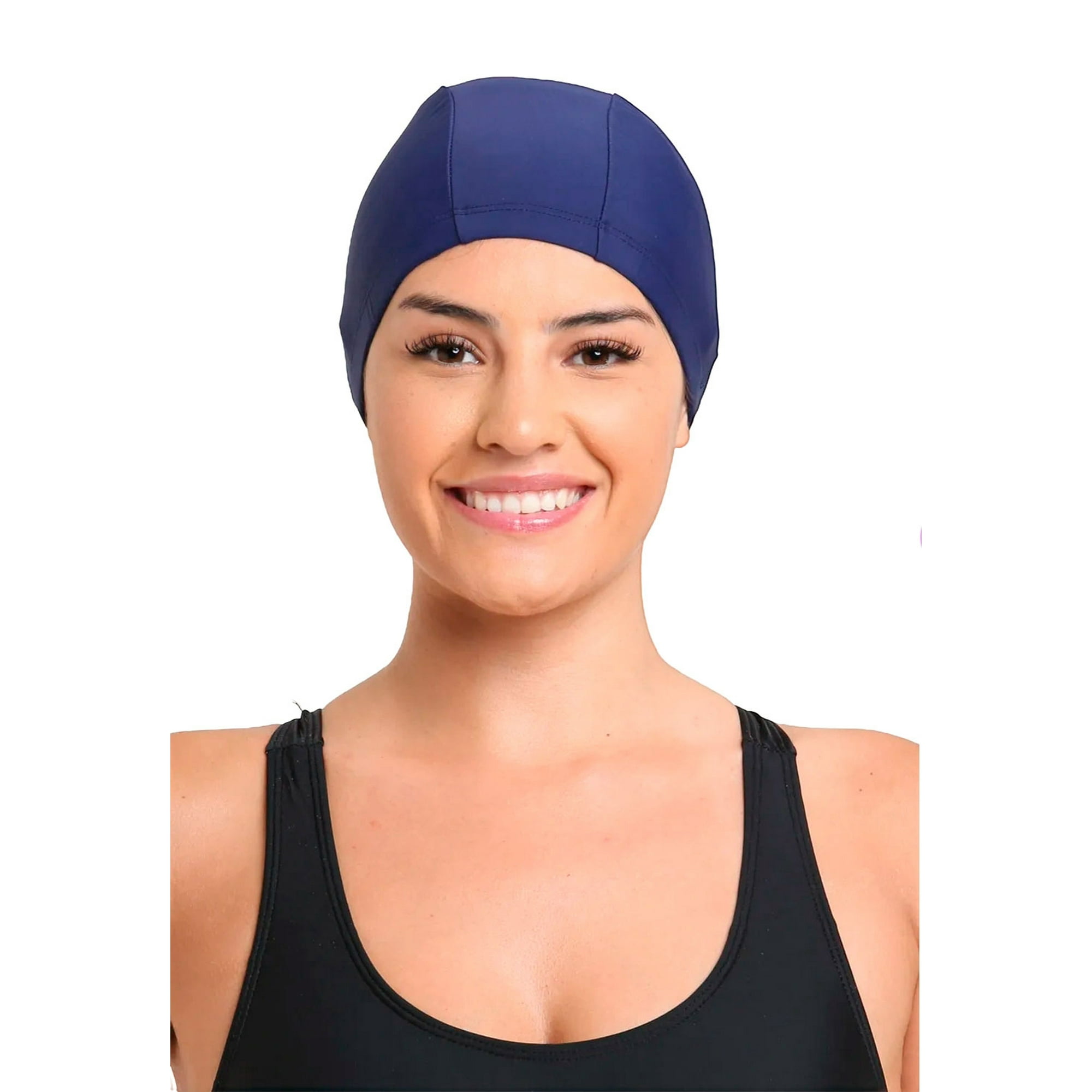 Samia - Gorro De Natación De Lycra Azul