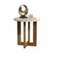 thumbnail image 1 of Mesa Lateral Redonda Be Perla Caramelo, 1 of 2