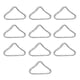 thumbnail image 4 of Paquete hebillas triangulares, hebillas de , accesorios, conectores en apariencia , Triangular de material , Anillo de 10 piezas SOLAMENTE 10PCS anillo SOLAMENTE, 4 of 4