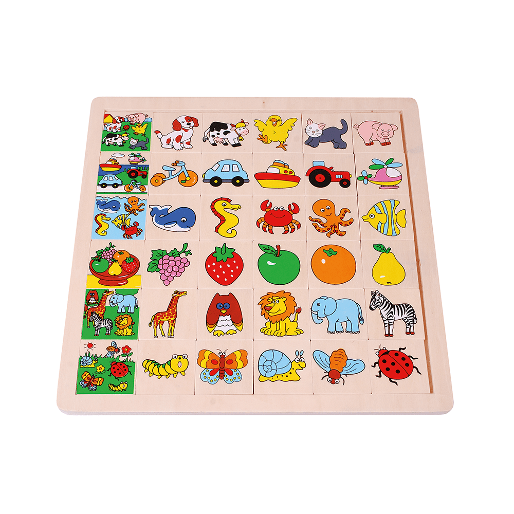 Dactic - ¡asocia Figuras! -tablero