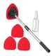 thumbnail image 3 of Kit de herramientas de limpieza del parabrisas de automóvil Manija extensible versátil para la varilla de aluminio exterior interior del automóvil con Almohadillas rojas, 3 of 5