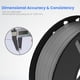 thumbnail image 4 of Filamento para impresora 3D ELEGOO, 1.75 mm, PLA, 250 g, paquete de 8 colores, 4 of 6
