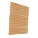 thumbnail image 4 of Cortinas temporales para ventanas, sin taladro, inalámbricas, transpirables, no tejidas, despegables y adhesivas, para sala de estar, montaje sencillo Marrón L, 4 of 5