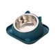 thumbnail image 1 of Cuenco Elevado Para Comida Para Gatos, Cuenco Para Comida Para Gatos, Comedero Para Mascotas, Cuenco Elevado Inclinado Para Gatos, Azul Oscuro, 1 of 3