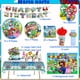 thumbnail image 2 of Set de decoración para fiestas con temática de Super Bros para cumpleaños de 10 invitados, 2 of 8