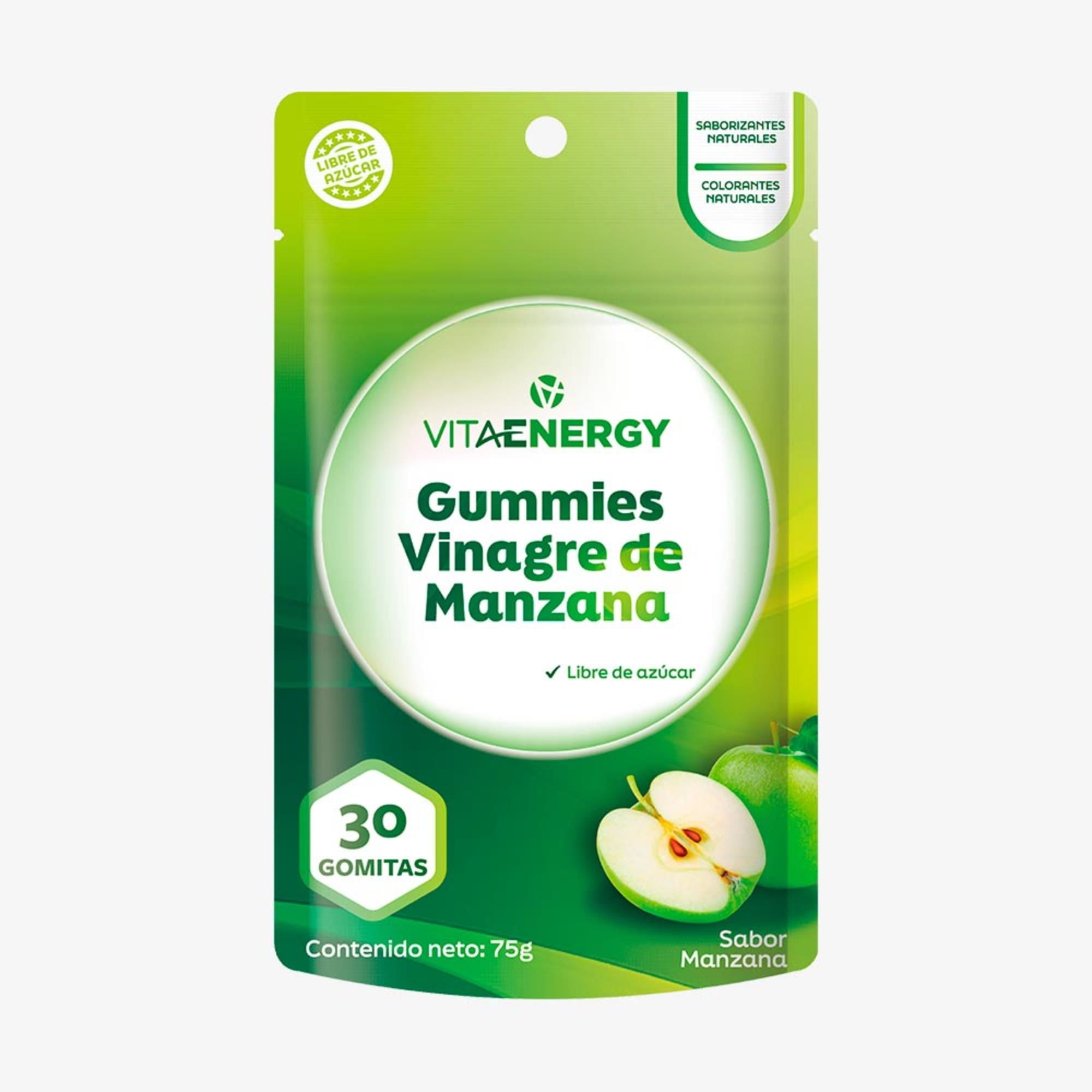Suplemento Gomitas Vinagre De Manzana 30 Un Vitaenergy