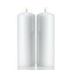 thumbnail image 1 of Pack 2 Velas Blancas 10x5 cm, 1 of 3
