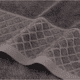 thumbnail image 3 of Toalla de manos homey 90x50cm poliester algodón baño Marrón, 3 of 3