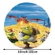 thumbnail image 5 of Shrek Mantel Redondo con Estampado Icónico de Temática, Se Adapta a la Mayoría de Mesas, Fácil de Cuidar, Regalo Perfecto para Aficionados, Amigos y Familia.180cm, 5 of 5