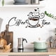 thumbnail image 5 of Pegatinas de pared con frases alegres, pegatinas de pared con citas inspiradoras, pegatinas de pared negras, decoración de pared para dormitorio y sala de estar., 5 of 6