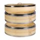 thumbnail image 1 of Vaporera de Bambú para Cocina Hcooker de 2 Niveles con Anillos de Acero Inoxidable, 1 of 7