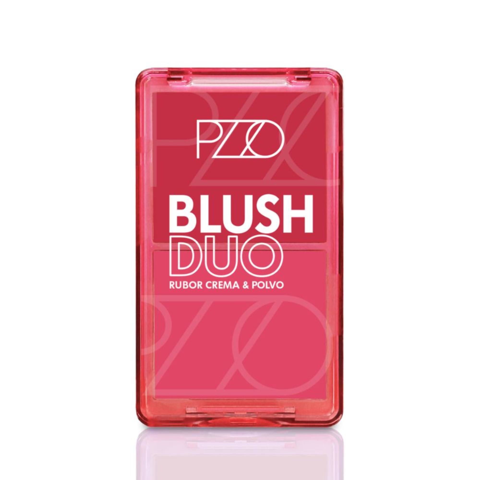 Rubor Pzzo Make Up Crema Y Polvo Duo Cherry Red