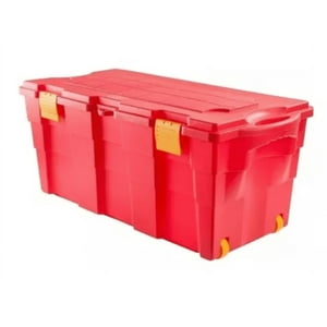Wenco - Baul Organizador 100 Litros Rojo