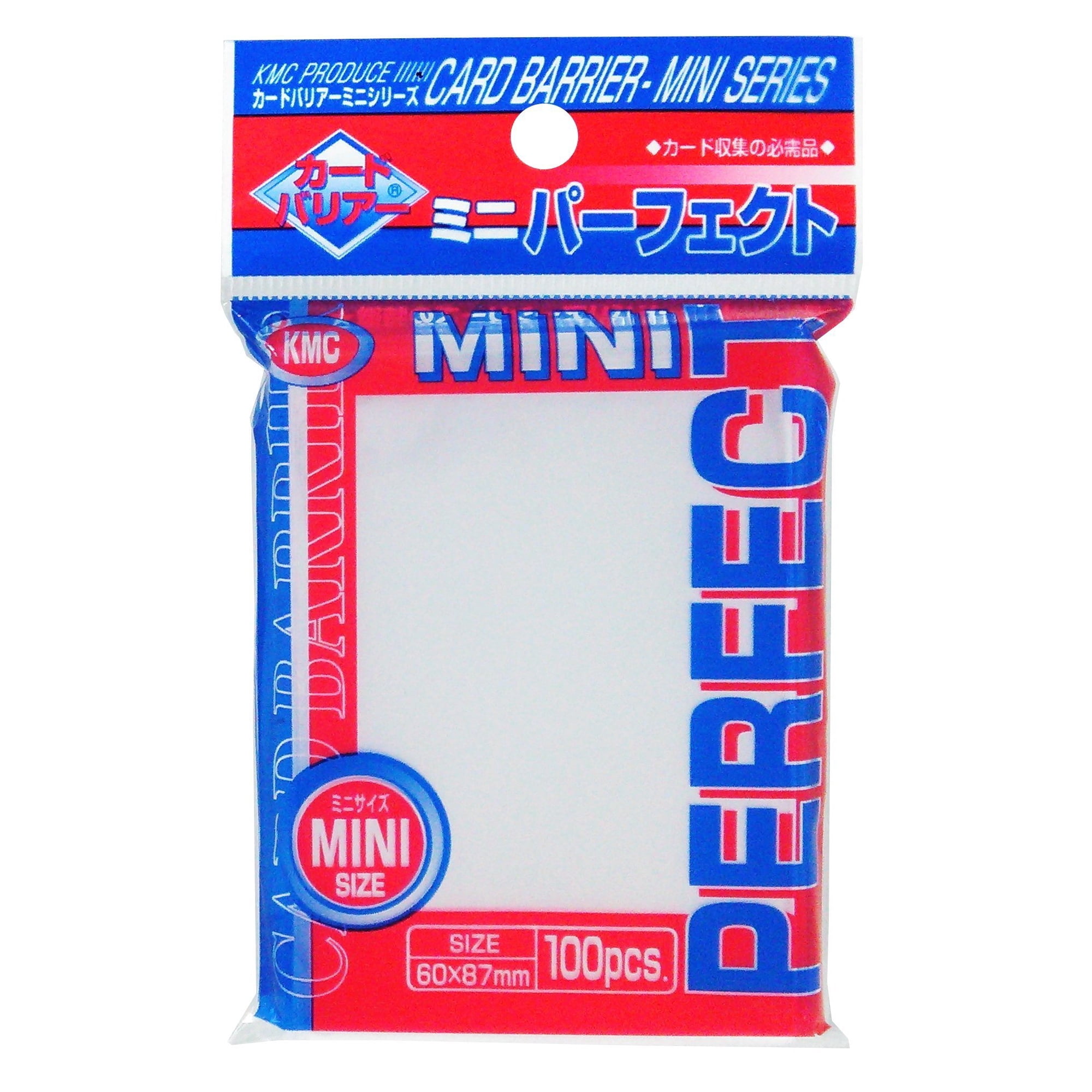Fundas Para Tarjetas Kmc Perfect Barrier Mini (100 Fundas) 60 X 87 Mm