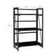 thumbnail image 4 of Estante de 3 Niveles Estructura de Metal Negro, 4 of 6