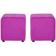 thumbnail image 5 of Sofá Bi-L + 2 Pouf Felpa Fucsia, 5 of 5