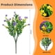 thumbnail image 4 of Flores artificiales Kingsboomy resistentes a los rayos UV, 24 paquetes, 4 of 9