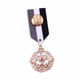 thumbnail image 4 of Insignia De Tela A Rayas, Medalla, Joyería única, Ramillete Para Abrigo, Camisa, Mujer, Hombre, Estilo E, 4 of 5