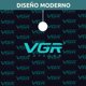 thumbnail image 2 of Capa de Corte Barberia Vgr Professional Negro, 2 of 2