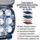 thumbnail image 2 of Cooler Plegable CleverMade Pacifica 18 Latas Ocean/Cognac, 2 of 10