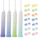 thumbnail image 1 of MOASIOP Pack de 14 Sobregrips Degradados para Tenis – Pre‑cortados, Absorbentes y Antideslizantes, 1 of 6