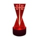 thumbnail image 2 of Lampara Ilusion 3D Universidad Católica de 7 colores, Base touch, 2 of 7