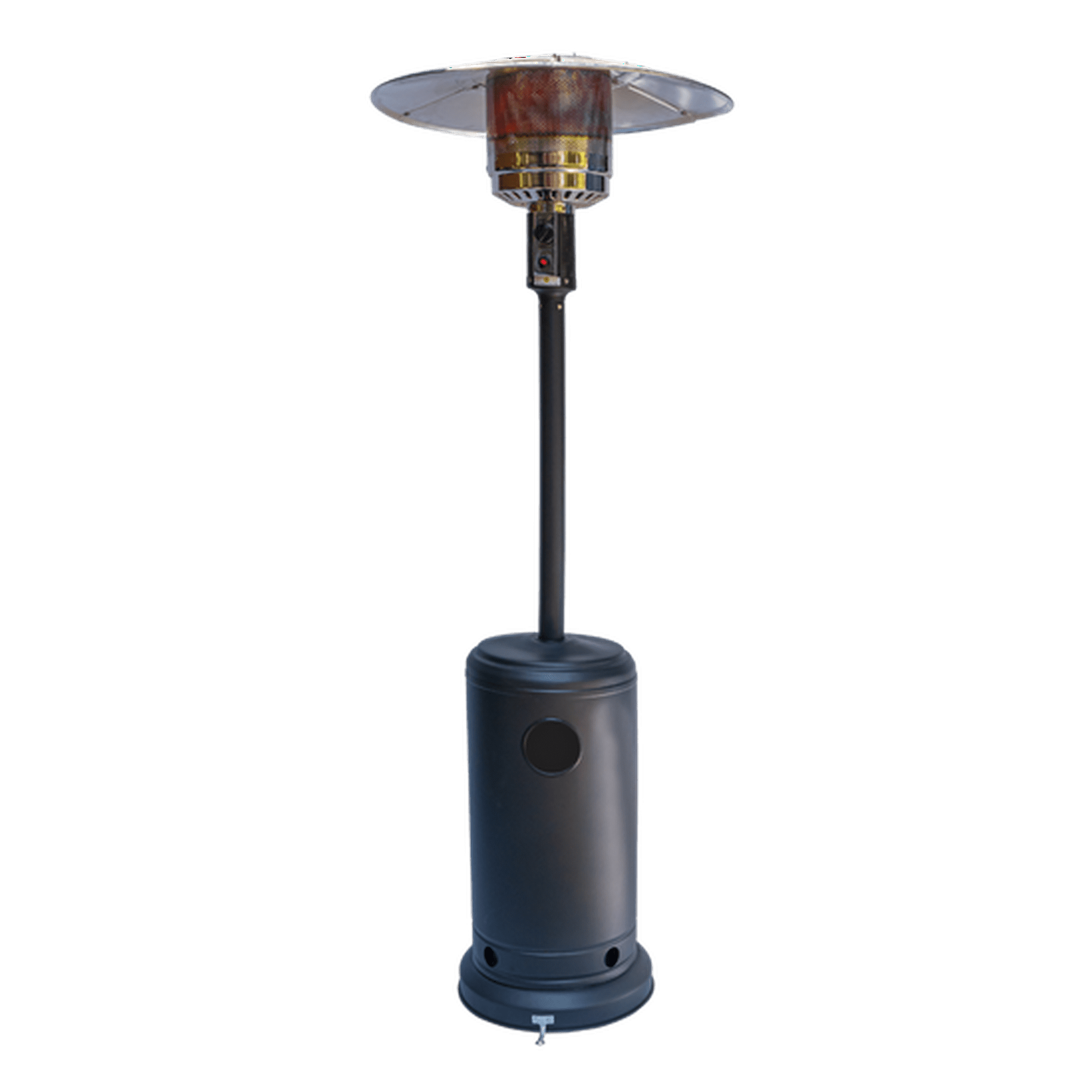 Estufa De Exterior A Gas Svart Pro Mate - Verken