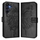 thumbnail image 5 of Funda cartera mariposa para Samsung Galaxy A26 5G con soporte y ranuras para tarjetas Negro, 5 of 5