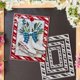 thumbnail image 1 of Troqueles para marco rectangular de tarjeta de felicitación TingZVen 14 x 11 cm, 1 of 8