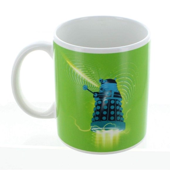 Taza de cerámica Dalek Underground Toys de Doctor Who, 325 ml