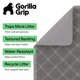 thumbnail image 2 of Tapete GORILLA GRIP 35x23 cm Gris de Malla Enrollada, 2 of 9